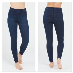 SPANX Jean-ish Ankle Leggings Twilight Rinse